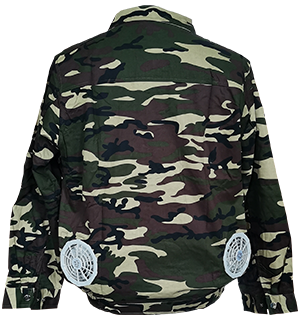 Chaqueta de trabajo con aire acondicionado Senjoy, verano caluroso con ventiladores frescos