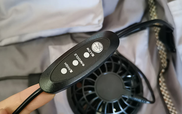Chaleco de enfriamiento portátil con ventilador de 3 velocidades: manténgase fresco, cómodo y con energía en cualquier lugar