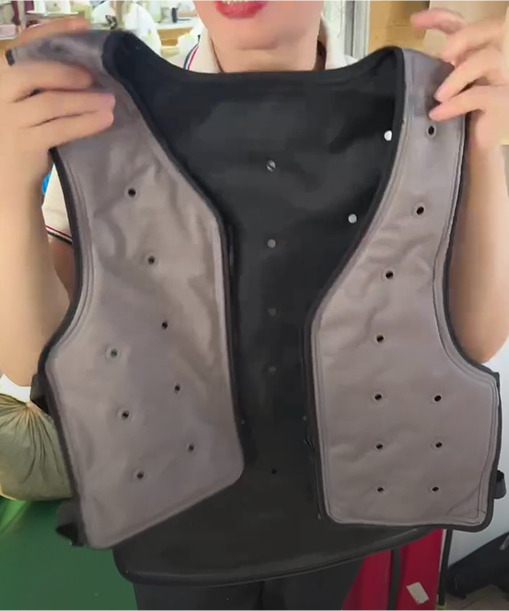 Instrucciones de uso del nuevo chaleco refrigerante