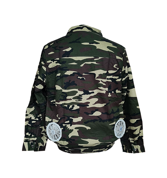 Chaqueta de trabajo con aire acondicionado Senjoy, verano caluroso con ventiladores frescos