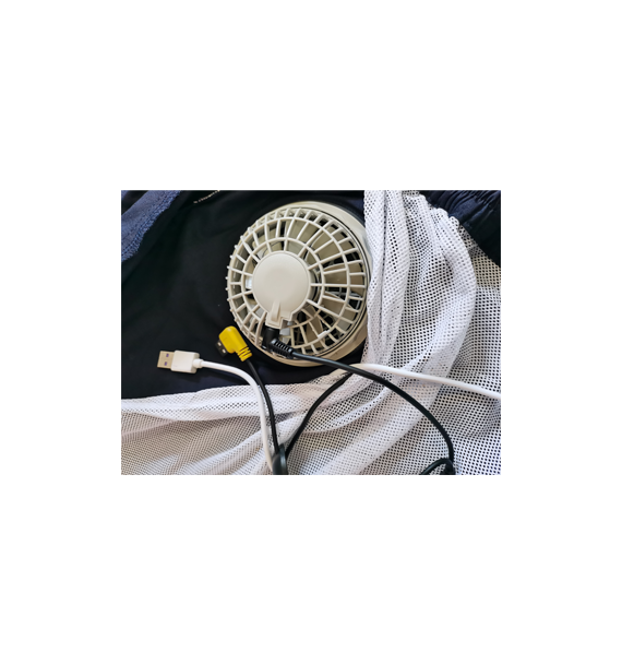Chaqueta de trabajo con aire acondicionado Senjoy, verano caluroso con ventiladores frescos