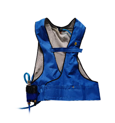 Chaleco de enfriamiento de tubo de vórtice Senjoy con compresor de aire para metalurgia, forja, astilleros, soldadura, calderas de petróleo, fábricas de arenado.