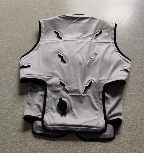 Ropa de refrigeración Senjoy de TPU con circulación de agua, bomba silenciosa, ajuste ajustable, con fuente de alimentación portátil, para trabajo al aire libre.