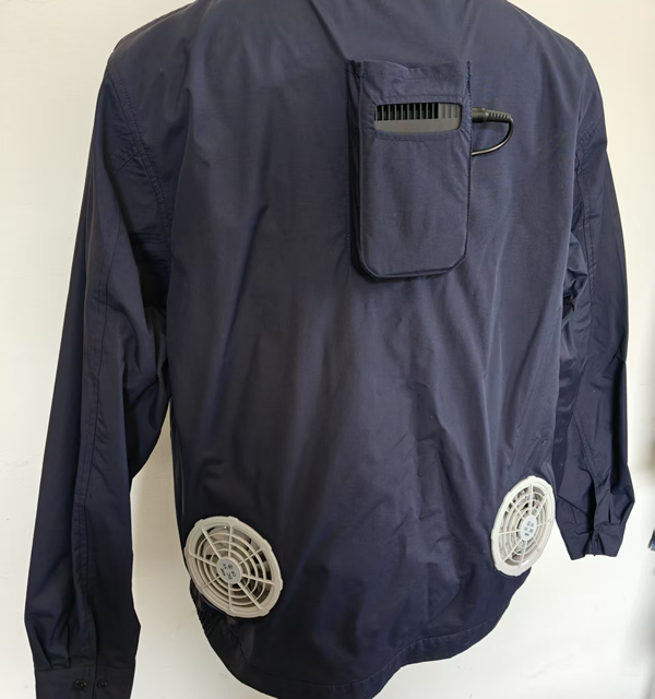 Ropa de trabajo Senjoy con aire acondicionado y refrigeración, tecnología semiconductora, batería de 12 V y 15&nbsp;000 mAh, duración de 4 a 9 horas y 6 modos.