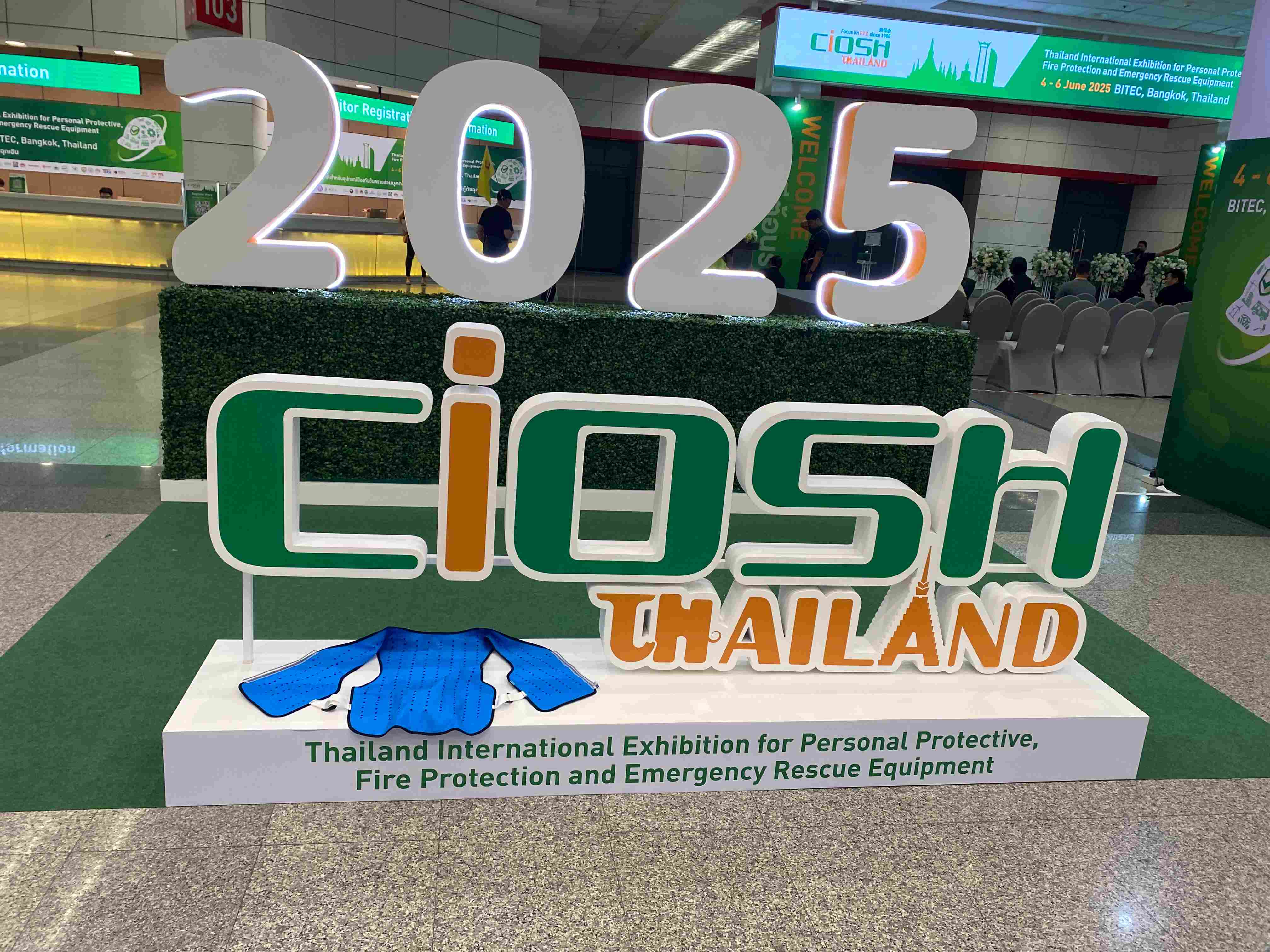 Suzhou SenJoy Cooling Clothing concluye con éxito su exposición en la Thailand Safety Expo 2025