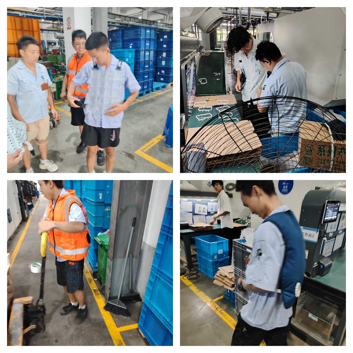 Senjoy desarrolla trajes de refrigeración para Ningbo Lawrence Surface Technology Co., Ltd.